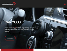 Tablet Screenshot of mediametallic.com